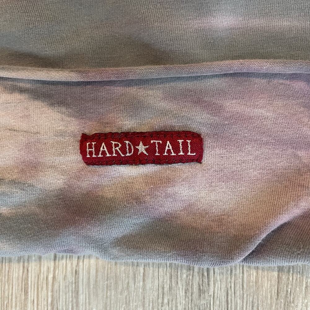 Hard Tail Women's Cloud Wash Tie Dye Long Sleeve Top Boho Y2K Purple XS - Picture 3 of 10